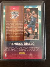 Load image into Gallery viewer, 2019-22 Hoops Premium Stock Hamidou Diallo Zero Gravity Red #1 Oklahoma City Thunder
