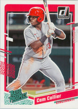 Load image into Gallery viewer, 2023 Panini Donruss Rated Prospects Cam Collier #45 Cincinnati Reds
