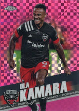 Load image into Gallery viewer, 2023 Topps Chrome MLS Pink X-Fractor #68 Kei Kamara - Chicago Fire
