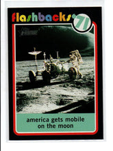Load image into Gallery viewer, Lunar Roving Vehicle 2020 Topps Heritage Baseball Flashbacks Baseball Card #NF13
