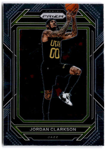 2022-23 Panini Prizm Jordan Clarkson Base #54 Utah Jazz - walk-of-famesports