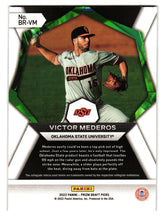 Load image into Gallery viewer, 2022 Panini Prizm Draft Pick Victor Mederos Brilliance #BR-VM Oklahoma State Cowboys
