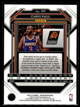 Load image into Gallery viewer, 2022-23 Panini Prizm Chris Paul Base #117 Phoenix Suns - walk-of-famesports

