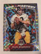 Load image into Gallery viewer, 2020 Panini Mosaic Terry Bradshaw Men of Mastery Prizm Silver #MM18 Steelers
