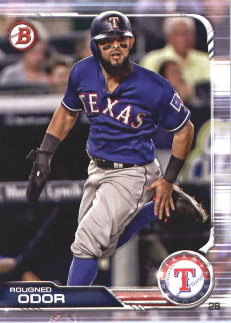2019 Bowman Rougned Odor #77 Texas Rangers
