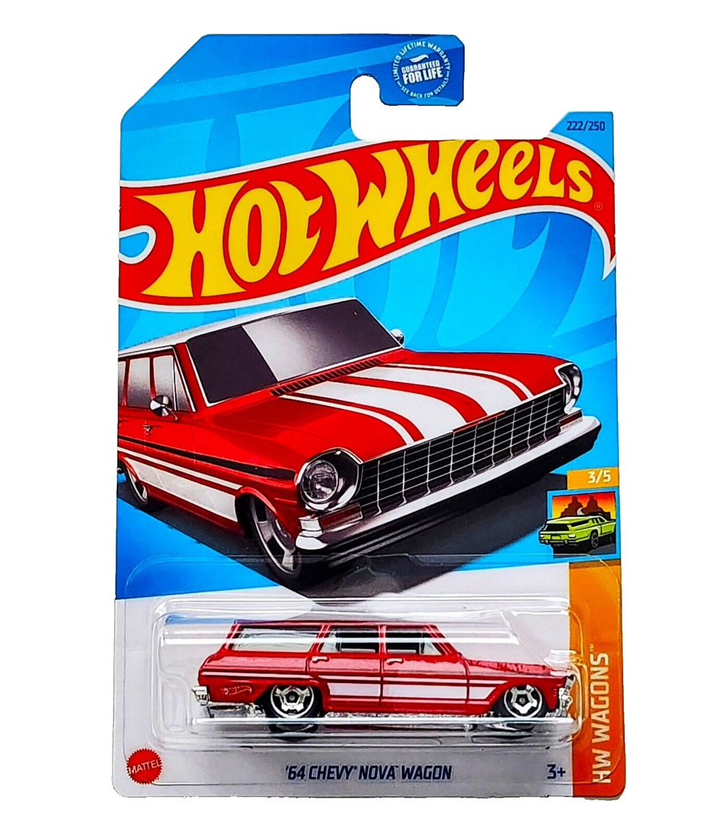 2023 Hot Wheels '54 Chevy Nova Wagon HW Wagons 3/5, 222/250