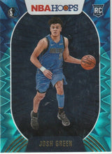 Load image into Gallery viewer, Josh Green 2020-21 NBA Hoops Teal Explosion Holographic Rookie #212
