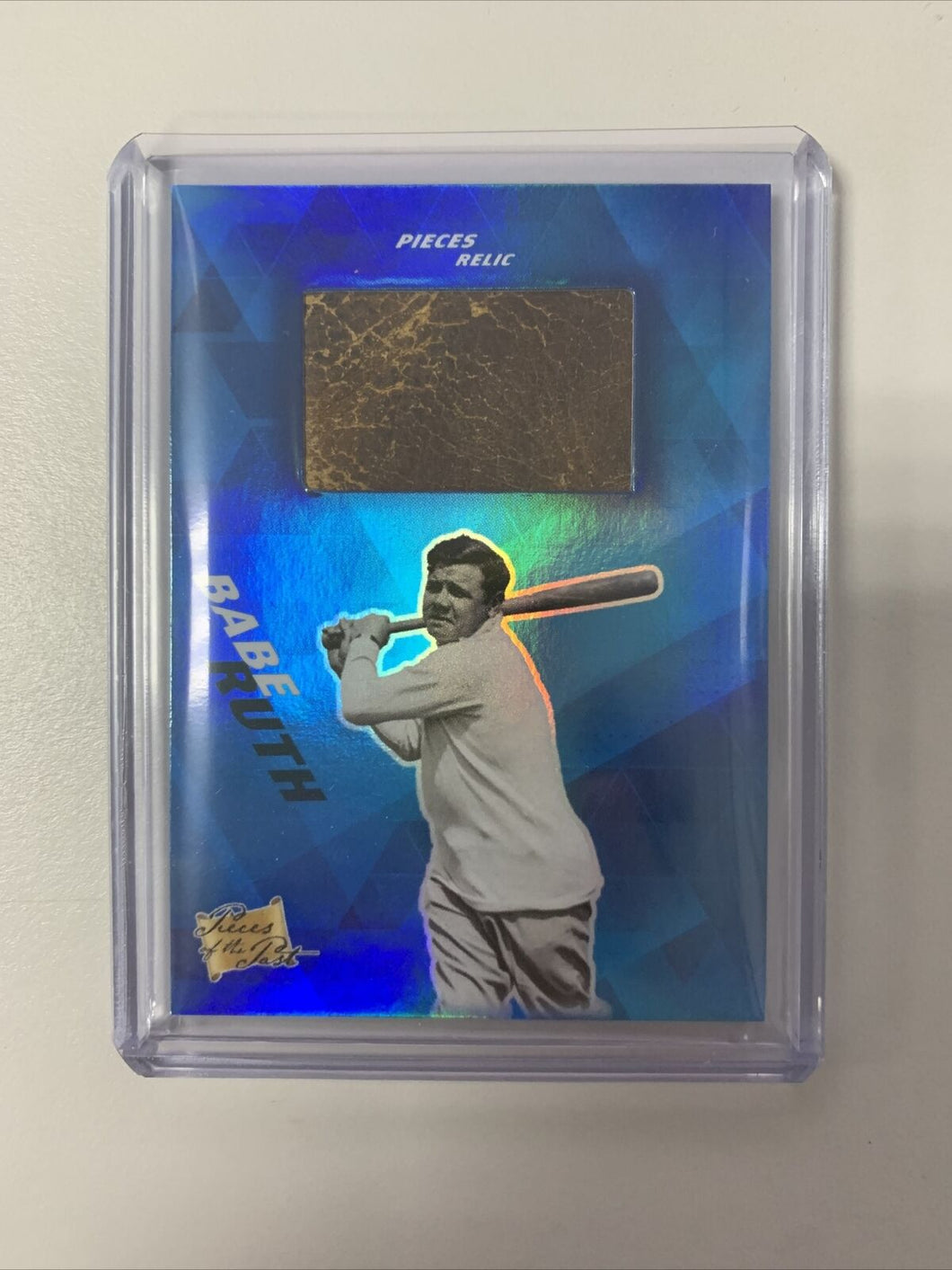 2021 Pieces Of The Past Babe Ruth Glove Relic