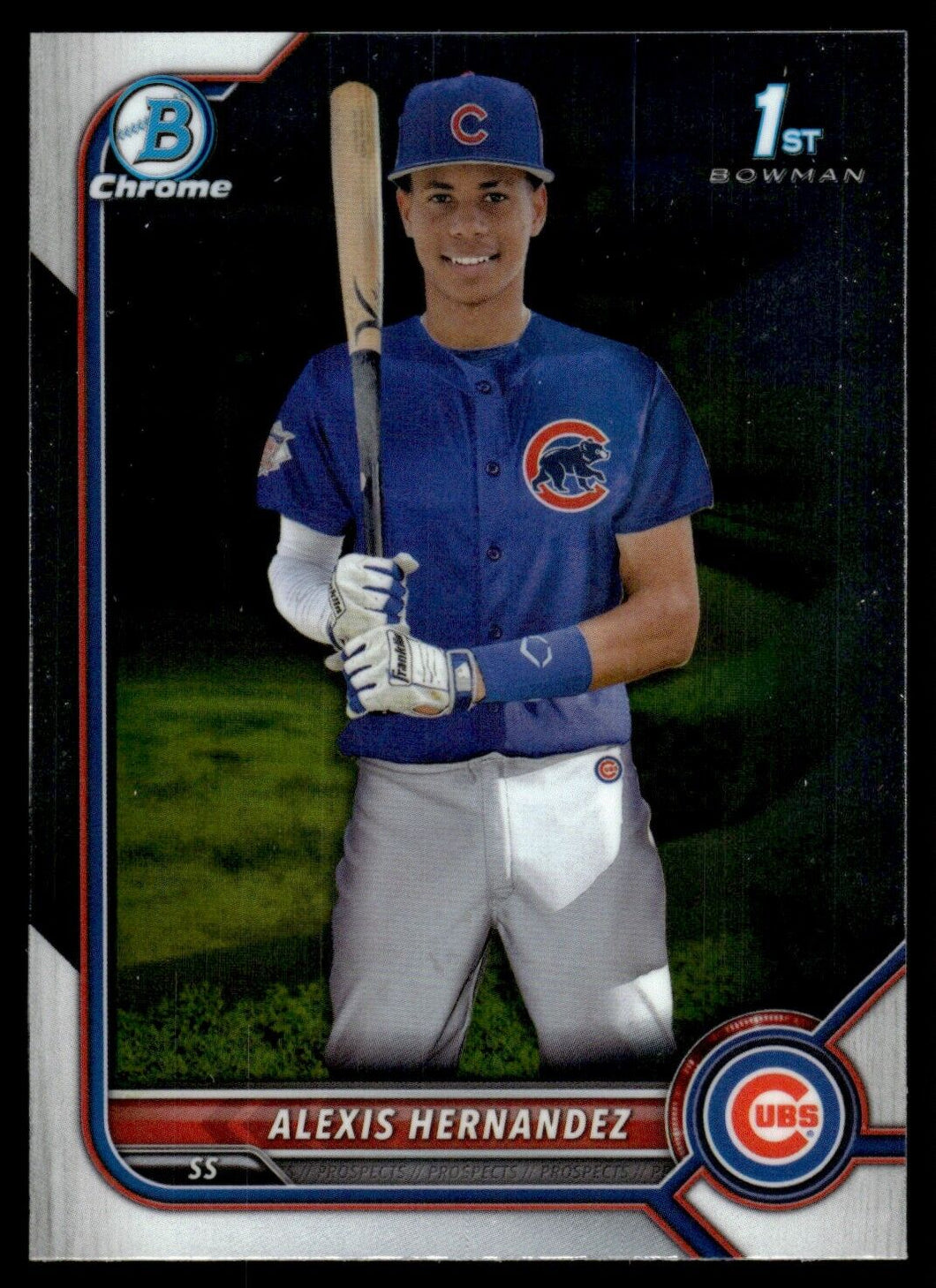 2022 Bowman Chrome Prospects #BCP-172 Alexis Hernandez Chicago Cubs