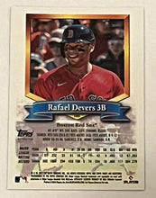 Load image into Gallery viewer, 2021 Topps Finest Flashbacks Rafael Devers Refractor #102 Red Sox
