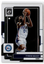 Load image into Gallery viewer, 2022-23 Donruss Optic Tyrese Maxey #26 Philadelphia 76ers - walk-of-famesports
