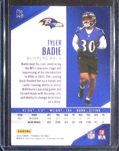 Load image into Gallery viewer, 2022 Panini Phoenix Tyler Badie COLOR BURST RC #148 Baltimore Ravens - walk-of-famesports
