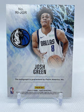 Load image into Gallery viewer, 2020-21 NBA Hoops Josh Green Rookie Ink Autograph RC #RI-JGR Mavericks

