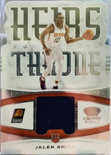 将图片加载到图库查看器，2020-21 Crown Royals Heirs of The Throne Jalen Smith Jersey Card #HT-JAL Phoenix Suns
