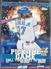 Load image into Gallery viewer, 2022 Topps Update Vladimir Guerrero Jr 2022 Pick The Game Home Run Derby
