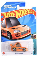 Load image into Gallery viewer, 2023 Hot Wheels &#39;94 Toyota Supra Fast &amp; Furious Tooned 5/5, 211/250 New for 2023
