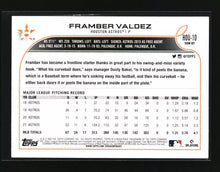 Load image into Gallery viewer, 2022 Topps Framber Valdez #HOU-10 Houston Astros
