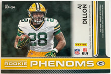 Load image into Gallery viewer, 2020 Donruss Optic Football AJ Dillon Silver Prizm RC Patch-Packers #RP-24 D1

