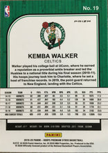 Load image into Gallery viewer, 2019-20 Hoops Premium Stock Kemba Walker Silver Prizm #19 Boston Celtics
