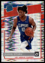 Load image into Gallery viewer, 2020-21 Donruss Optic Fanatics Rated Rookies Daniel Oturu #183 Los Angeles Clippers
