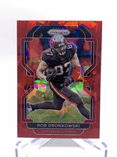 Load image into Gallery viewer, 2021 Panini Prizm Red Cracked Ice Rob Gronkowski #293 Tampa Bay Buccaneers
