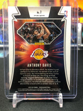 Load image into Gallery viewer, 2019-20 Panini Prizm Fast Break Far Out Silver Disco Anthony Davis Lakers #7
