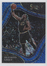 Load image into Gallery viewer, 2021-22 Panini Select Courtside Draymond Green Blue Prizm 242 Golden State Warriors
