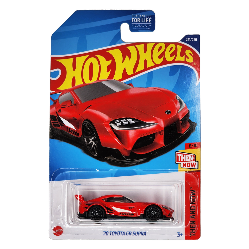 Hot Wheels Toyota Supra Then and Now 5/10 220/250