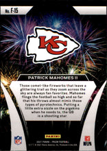 Load image into Gallery viewer, 2021 Panini Prizm Fireworks Patrick Mahomes II #F-15 Chiefs
