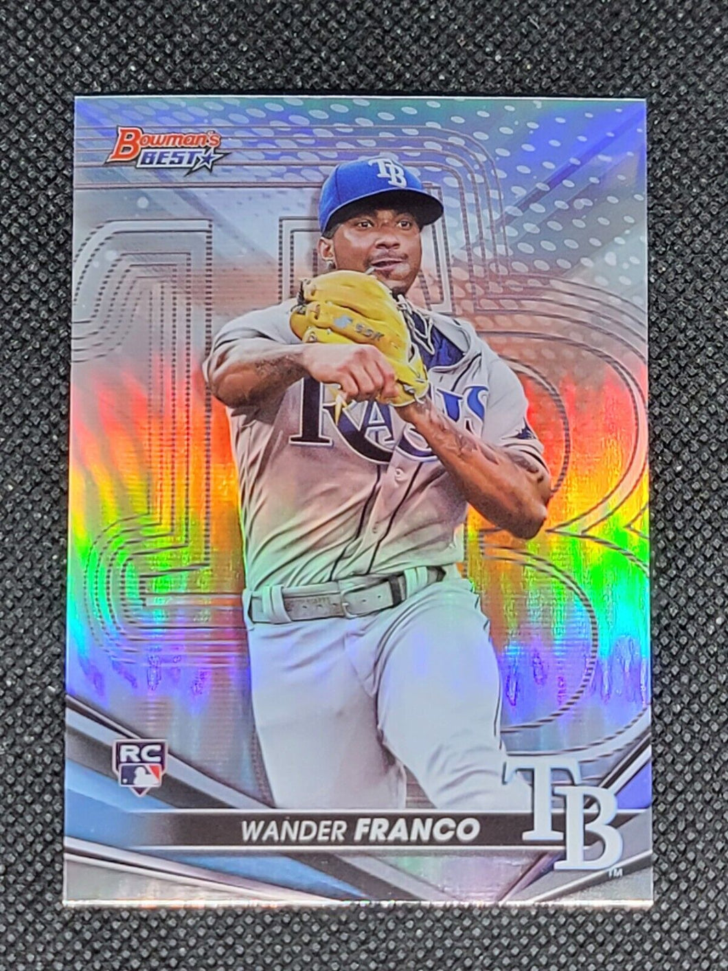 2022 Bowman's Best Refractor Wander Franco Rookie #39 Tampa Bay Rays