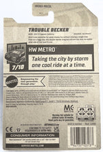 Load image into Gallery viewer, Hot Wheels Trouble Decker HW Metro 7/10, 202/250 New for 2023
