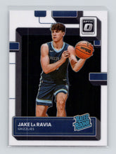 Load image into Gallery viewer, 2022-23 Donruss Optic Jake LaRavia Rated Rookie #216 Memphis Grizzlies - walk-of-famesports
