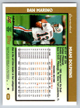 Load image into Gallery viewer, 1997 Topps Dan Marino #350 Miami Dolphins
