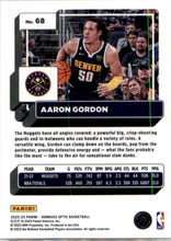 Load image into Gallery viewer, 2022-23 Donruss Optic Aaron Gordon #68 Denver Nuggets - walk-of-famesports
