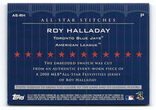 Load image into Gallery viewer, 2010 Topps Update All-Star Stitches Roy Halladay #AS-RH Phillies
