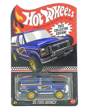 Load image into Gallery viewer, Hot Wheels 2022 Collectors Edition &#39;85 Ford Bronco
