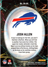 Load image into Gallery viewer, 2022 Panini Contenders Supernatural Josh Allen #SN-JAL
