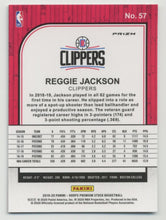 Load image into Gallery viewer, 2019-20 Hoops Premium Stock Reggie Jackson Silver Prizm #57 Los Angeles Clippers
