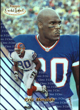 Load image into Gallery viewer, 2000 Topps Gold Label Class 3 Buffalo Bills Football Card #1 Eric Moulds
