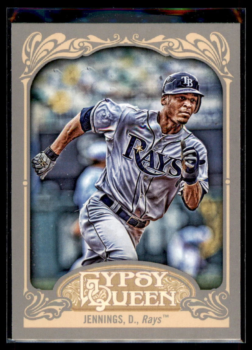 2012 Topps Gypsy Queen Desmond Jennings  # 104 Tampa Bay Rays