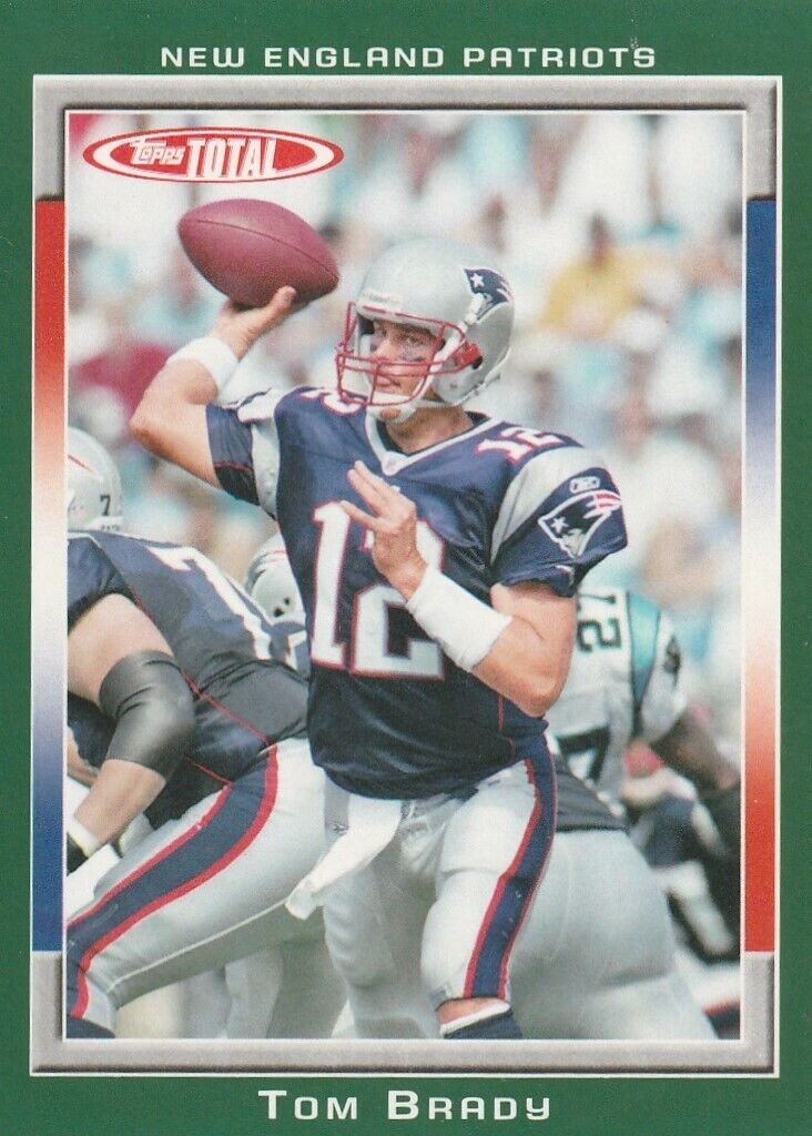 2006 Topps Total #136 Tom Brady New England Patriots