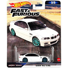 Load image into Gallery viewer, 2023 Hot Wheels Premium Fast &amp; Furious BMW M3 E46 3/5
