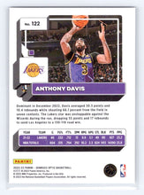 Load image into Gallery viewer, 2022-23 Donruss Optic Anthony Davis #122 Los Angeles Lakers - walk-of-famesports

