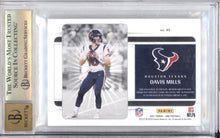 Load image into Gallery viewer, DAVIS MILLS #49 2021 PANINI ONE DUAL PATCH ON CARD AUTO RC /199 BGS 9.5 AUTO 10
