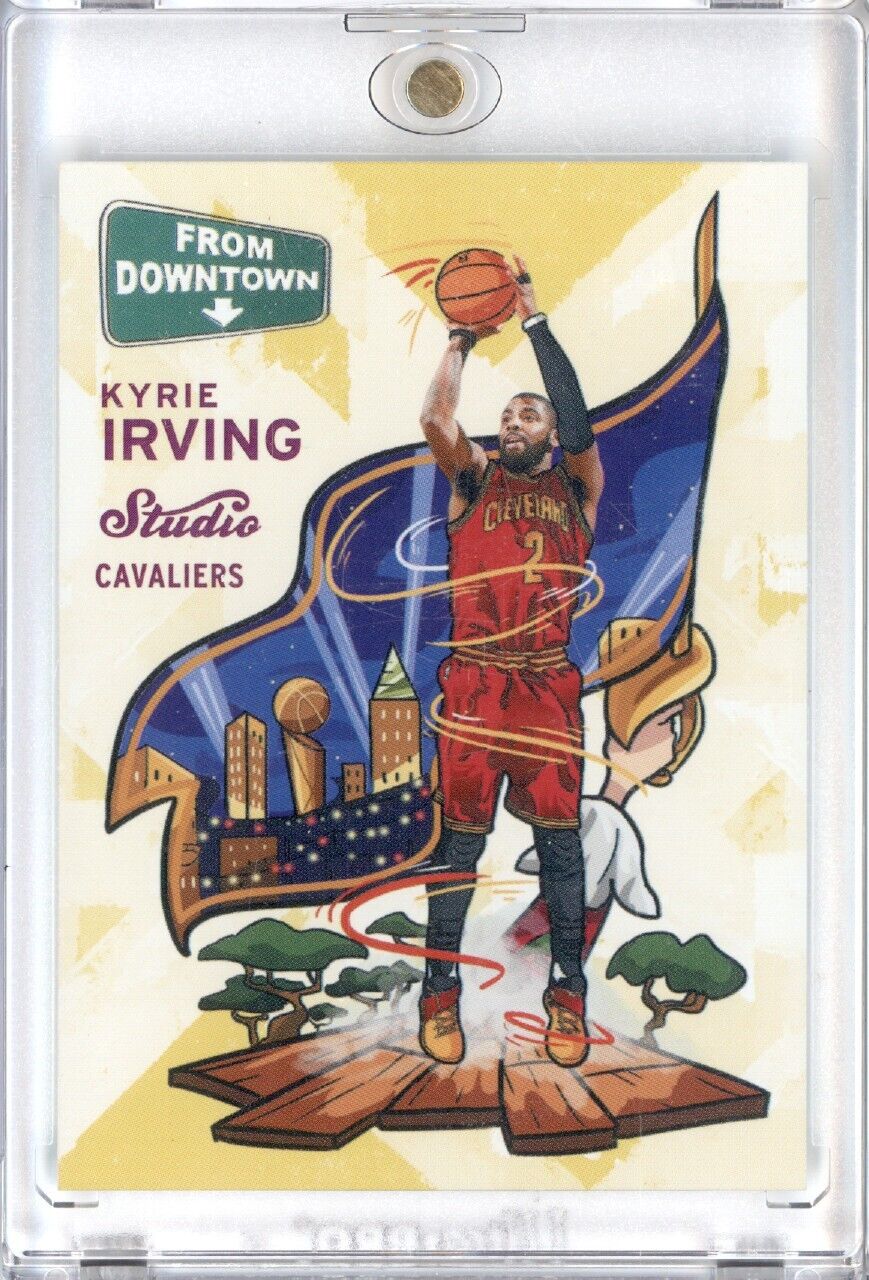 KYRIE IRVING 2016-17 PANINI STUDIO FROM DOWNTOWN SSP CASE HIT