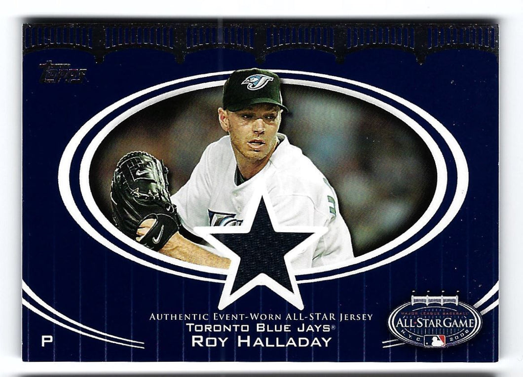 2010 Topps Update All-Star Stitches Roy Halladay #AS-RH Phillies