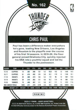 Load image into Gallery viewer, 2020-21 Panini NBA Hoops Winter #162 Chris Paul OKC Thunder Card
