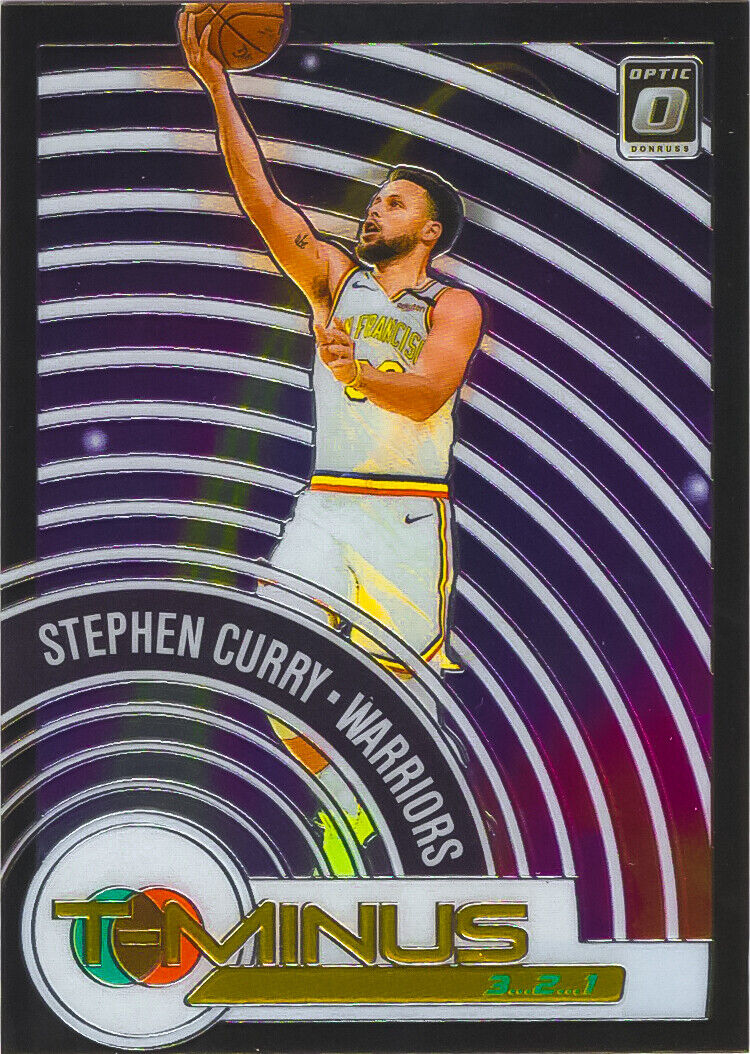 2020-21 Panini Donruss Optic T-Minus Instert Stephen Curry #1