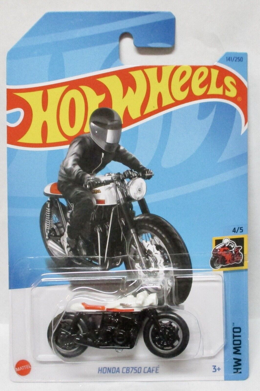 Hot Wheels Honda CB750 Cafe HW Moto 4/5 141/250 (White)