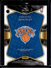 Load image into Gallery viewer, 2020-21 Select Immanuel Quickley Neon Orange Pulsar Prizm Rookie RC Auto #4/30
